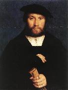 HOLBEIN, Hans the Younger Portrait of a Member of the Wedigh Family sf Spain oil painting reproduction